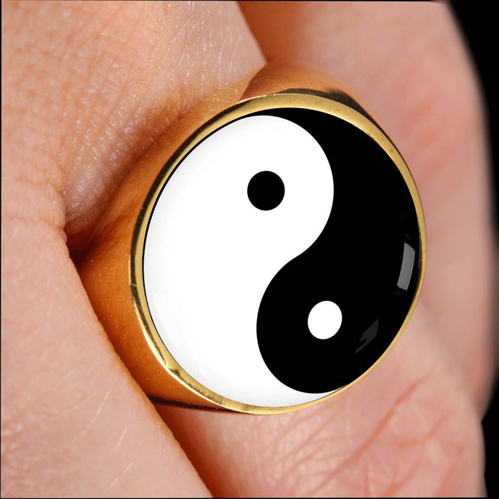 yin yang ring